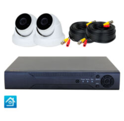 Комплект видеонаблюдения AHD 8Мп PST K02AX 2 камеры для помещения