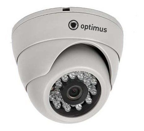 IP камера Optimus IP-E022.1 комнатная 2,1 МП, 3.6 мм ИК-20 м, 30 кадр/с, 0.01 Лк