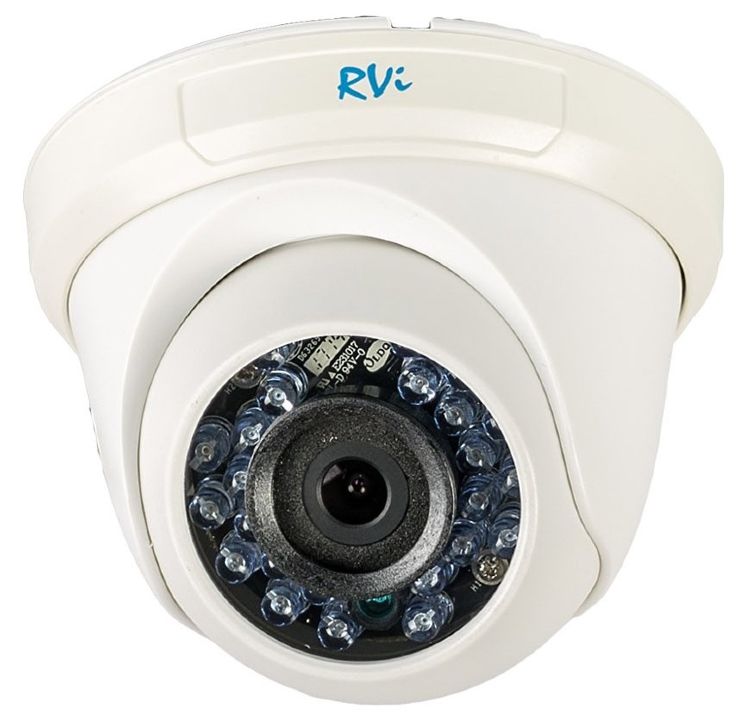 Видеокамера RVi-HDC311B-T TVI купольная, 2Мп, 2.8 мм, 0,01 Лк, 20 м