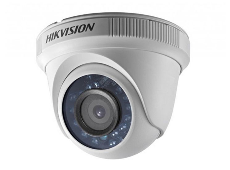 Видеокамера Hikvision DS-2CE56C2T-IR купальная HDTVI, 0.01 Лк, 2,8мм, ИК-20м, 30 к/с