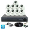 Комплект видеонаблюдения AHD 2Мп Ps-Link KIT-A209HD / 9 камер