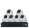 Комплект видеонаблюдения IP Ps-Link KIT-A806IP-POE / 8Мп / 6 камер / питание POE