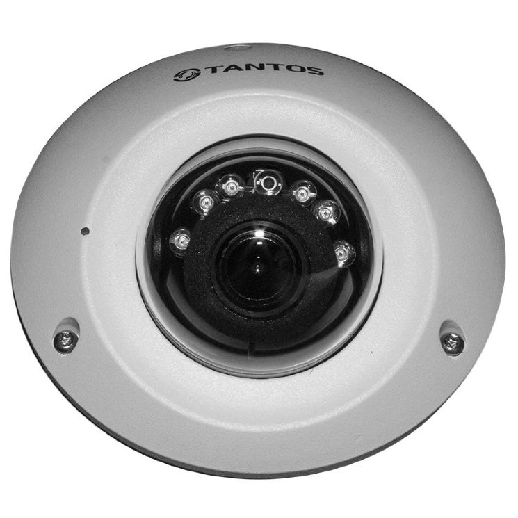 IP камера Tantos TSi-De43FPM антивандальная купольная 2,8мм, 4Мп, 1/3”, 0.01Лк, ИК-20м, 25 к/с