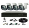 Комплект видеонаблюдения AHD 5Мп Ps-Link KIT-C504HDC / 4 камеры / Fullcolor