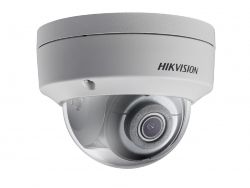 IP камера HikVision DS-2CD2123G0-IS (white), купольная уличная 2,8 мм, 2 Мп, 0,01 лк, до 30 м, до 128 Гб