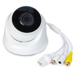 Купольная камера видеонаблюдения IP PST IP308PM матрица 8Мп с POE питанием и микрофон