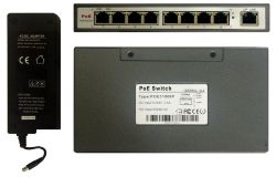 Коммутатор SBV-1408 сетевой 8-канальный (POE Switch)