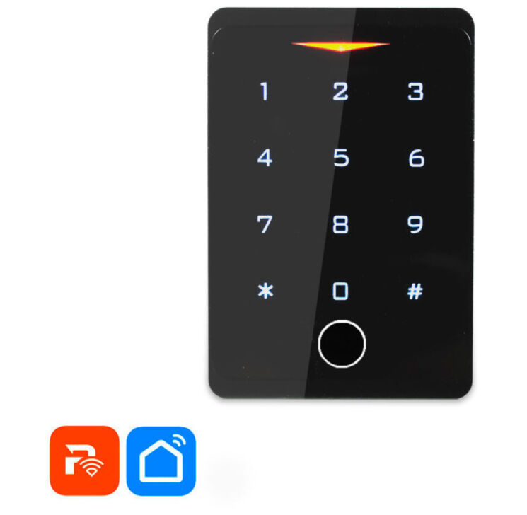 Панель доступа Ps-Link PS-CH1-FP / WIFI с кодонаборной панелью / кодонаборная панель / сканер отпечатка пальца