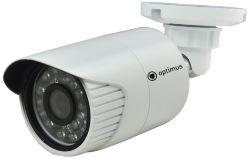 IP камера Optimus IP-E012.1 P уличная 2,1 МП (Full HD), 3.6 мм, ИК-25 м, день/ночь, 30 кадр/с, 0.01 Лк