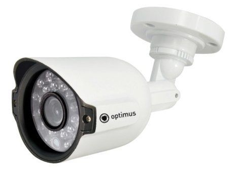 AHD камера Optimus AHD-M011.0 уличная 1.2 MП, 2,8 мм, ИК-18 м, день/ночь