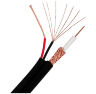 Кабель КВК KVK-CCA-2035-80 RG-59 + 2 x 0.35 кв.мм. 80м.