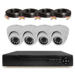 Комплект видеонаблюдения AHD 8Мп Ps-Link KIT-A804HD / 4 камеры