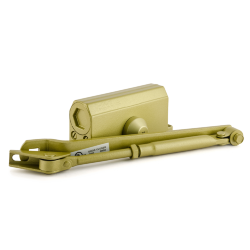 Доводчик дверной Нора-М 5S (золото) до 160 кг морозостойкий