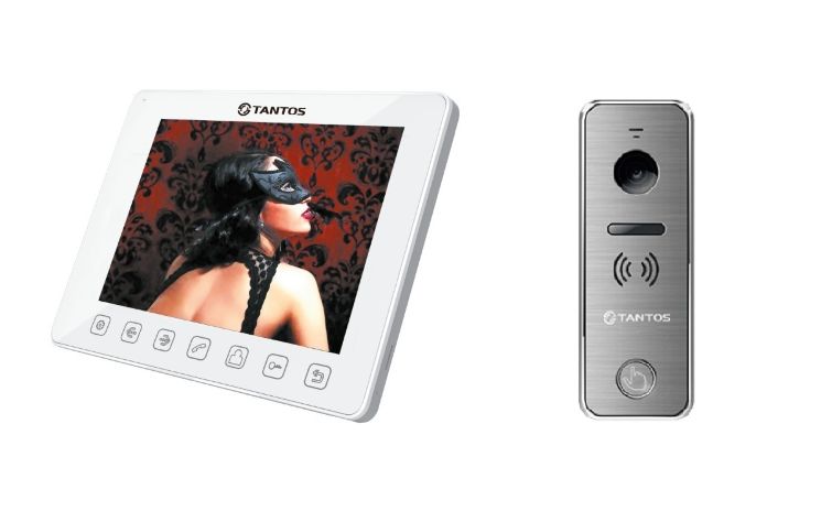 Комплект видеодомофона Tantos Tango + iPanel 1 (белый)