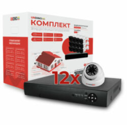 Комплект видеонаблюдения Undino UN-ED512H / 12 камер 5Мп
