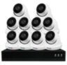 Комплект видеонаблюдения IP Ps-Link KIT-A810IP-POE / 8Мп / 10 камер / питание POE