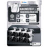 Комплект видеонаблюдения IP 5Мп KIT-C508IP-ST 8 камер для улицы, аналитика, детекция человека, детекция автомобиля, область вторжения