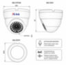 Комплект видеонаблюдения AHD 5Мп KIT-A503HD-MX