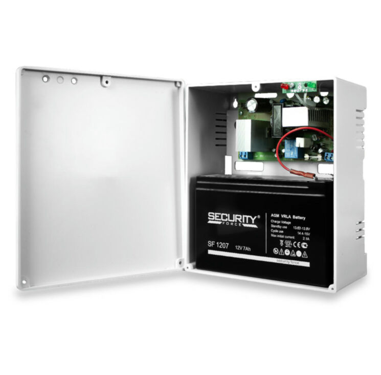 Блок резервного питания на 1 канал 5А/12В без аккумулятора