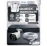 Комплект видеонаблюдения IP 5Мп KIT-C512IP-ST 12 камер для улицы, аналитика, детекция человека, детекция автомобиля, область вторжения