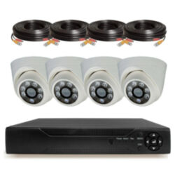 Комплект видеонаблюдения AHD 5Мп Ps-Link KIT-A504HD / 4 камеры