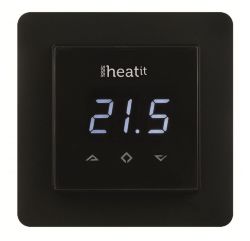 Термостат теплого пола Heatit (HEA_5430498) Черный