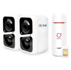 Комплект видеонаблюдения 4G Ps-Link KIT-DB042-4G / 2Мп / 2 камеры