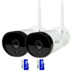 Комплект видеонаблюдения WIFI Ps-Link KIT-XMJ302-WIFI / 3Мп / 2 камеры