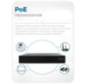 Комплект видеонаблюдения IP Nevview NVE-B202-POE / 2Мп / 2 камеры / POE