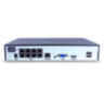 Комплект видеонаблюдения IP 2Мп KIT-A206IP-POE 6 камер с ночной съемкой для помещения, с датчиком движения, питание PoE