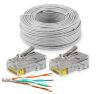 Кабель UTP4 cat.5E CCA 30 метров Ps-Link UTP-CCA30 с коннекторами RJ-45
