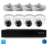 Комплект видеонаблюдения IP Ps-Link KIT-A204IPM-POE / 2Мп / 4 камеры / запись звука