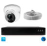 Комплект видеонаблюдения IP Ps-Link KIT-A501IPM-POE / 5Мп / 1 камера / запись звука