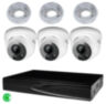Комплект видеонаблюдения IP 5Мп KIT-A503IP-ST 3 камеры для помещения, аналитика, детекция человека, область вторжения