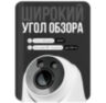 Камера видеонаблюдения IP 5Мп PS-IP305AI с аналитикой, ИК-подсветка, пластиковый корпус для помещения