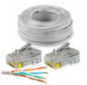 Кабель UTP4 cat.5E CCA 90 метров Ps-Link UTP-CCA90 с коннекторами RJ-45