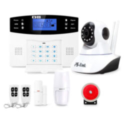 Комплект беспроводной охранной GSM видео сигнализации Страж Экспресс Видео + G90B для дома квартиры дачи коттеджа