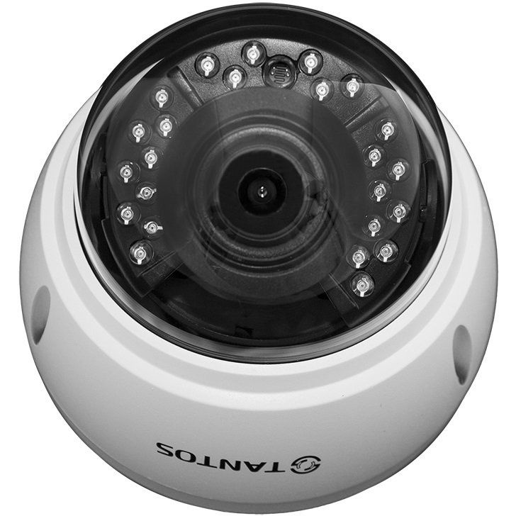 IP камера Tantos TSi-Ve4VPA антивандальная уличная 2,8-12мм, 4Мп, 0,01Лк, 1/3", 21 к/с, ИК-20м