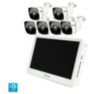 Комплект видеонаблюдения IP Ps-Link KIT-C506IP-POE-LCD / 5Мп / 6 камер / монитор