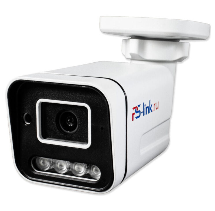 Камера видеонаблюдения IP 8Мп IP108PCM металлический корпус для улицы, с микрофоном, LED-подсветка, питание PoE