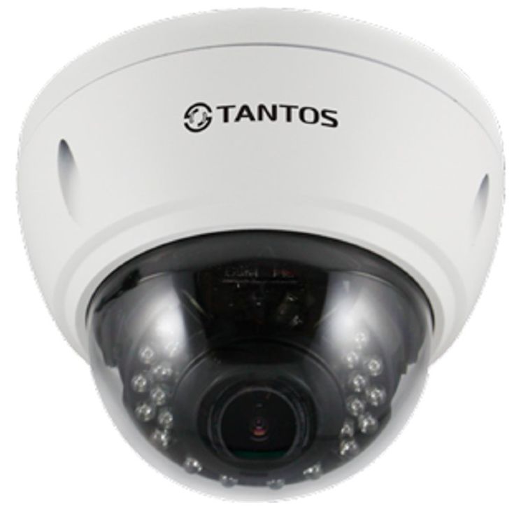 IP камера Tantos TSi-De2VPA комнатная 2 МП, 2.8-12 мм, ИК-20 м, 25 кадр/с, Poe/12V