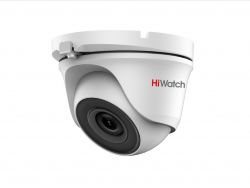 Видеокамера HD-TVI HiWatch DS-T123 купольная, 1Мп, 2.8 мм, 0.01лк, ИК-20м, 25к/с