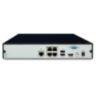 Комплект видеонаблюдения IP Ps-Link KIT-A804IP-POE / 8Мп / 4 камеры / питание POE