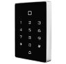 Система СКУД KIT-T12MF-P-B на 1 дверь, сенсорная панель, 2 считывателя Mifare, черный замок, НЗ тип